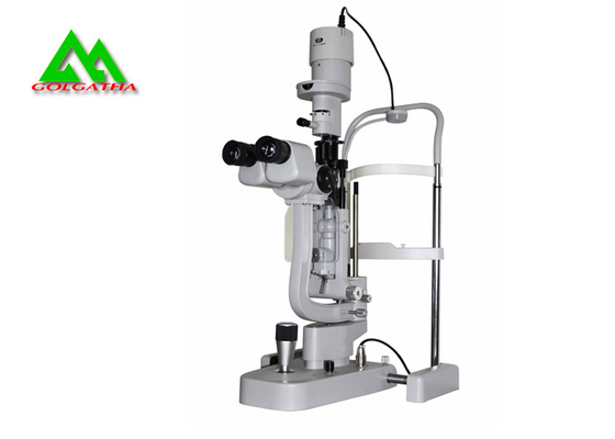 Chine Microscope de lampe de fente de Digital d'hôpital avec la caméra et le séparateur de faisceau fournisseur