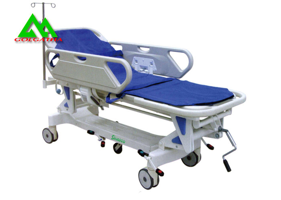 Chine Taille électrique de chariot à lit de civière d'ambulance de secours d'hôpital ajustable fournisseur