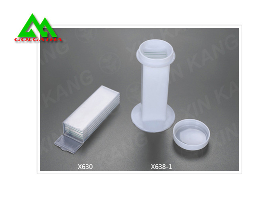 Chine Boîte de glissière en plastique de laboratoire pour le microscope/bactérien propre facile d'histologie anti fournisseur