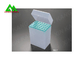 La boîte en plastique d'astuce de pipette médicale et le laboratoire assure la couleur adaptée aux besoins du client recyclable fournisseur